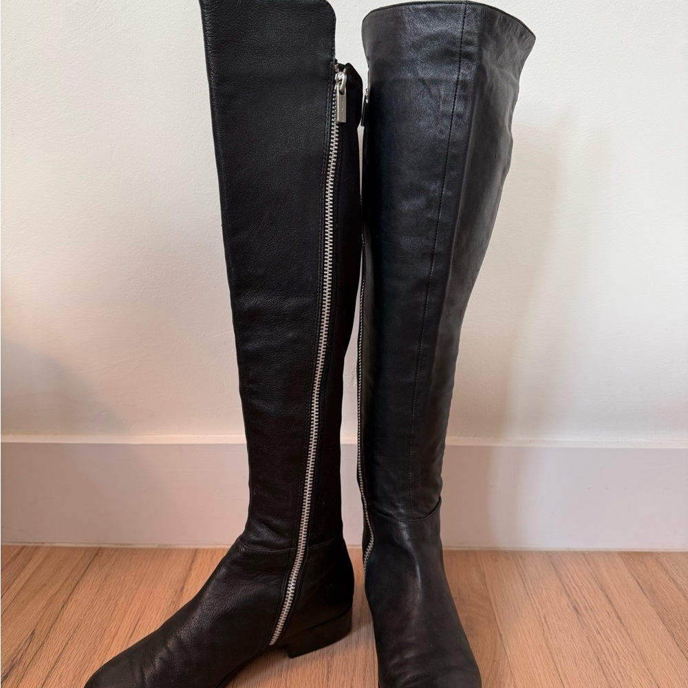 Michael Kors Over-the-Knee Leather Boots